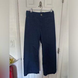 Maeve by Anthropologie Colette wide legged jeans, size 29